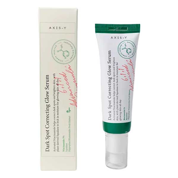 سرم ضد لک و روشن کننده حاوی نیاسینامید اکسیس وای مدل دارک اسپات کورکتینگ گلو