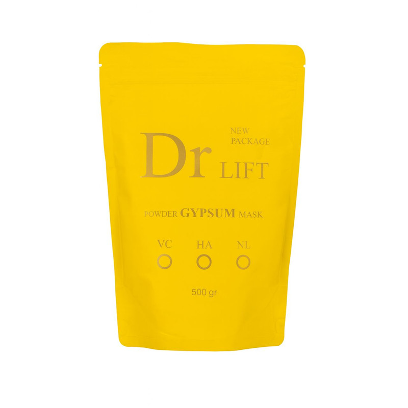 ماسک گچی صورت دکتر لیفت مدل ویتامین سی وزن 500 گرم